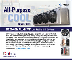 “All-Purpose Cool” Next-Gen All-Temp Low Profile Unit Coolers Ad 2017