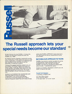 Russell Approach Ad circa 1980s