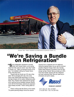 “We’re Saving a Bundle on Refrigeration” Sierra Refrigeration Systems Ad and Article 1998