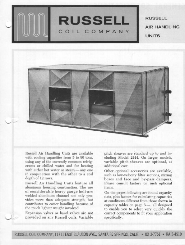 Air Handling Units 1965 Thumbnail