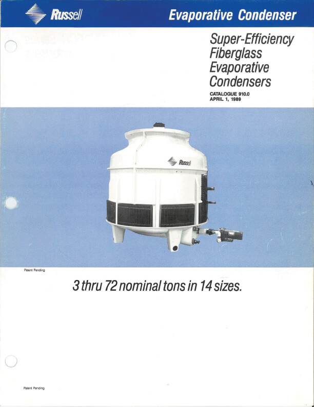 Evaporative Condenser 1989