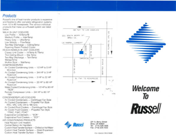 Russell Open House Brochure 2000
