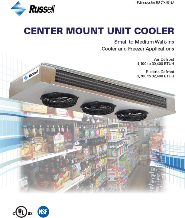 Center Mount Unit Coolers 2019