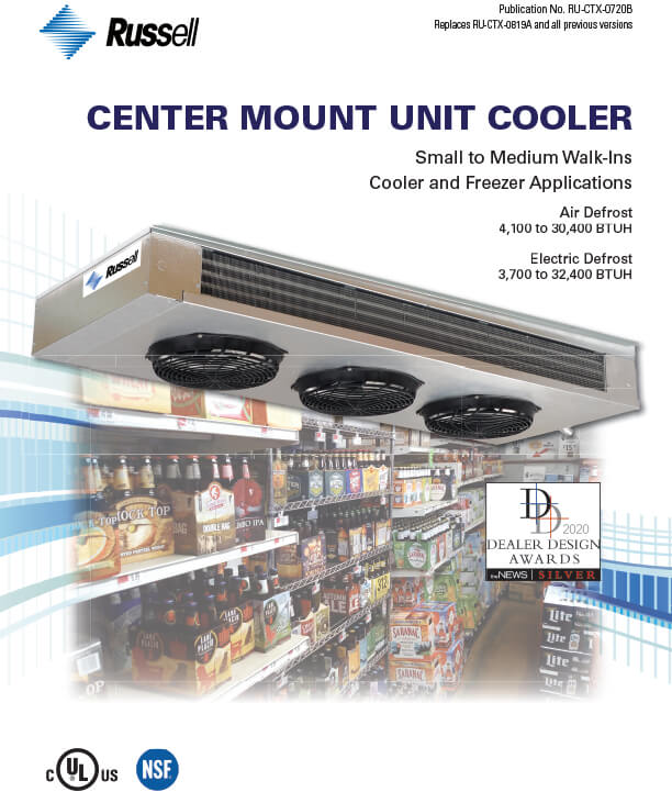 Center Mount Unit Cooler Unit Coolers DDA Award 2020