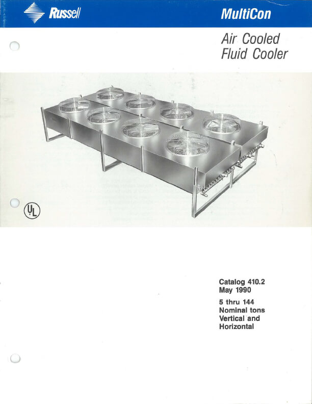 MultiCon Fluid Cooler 1990