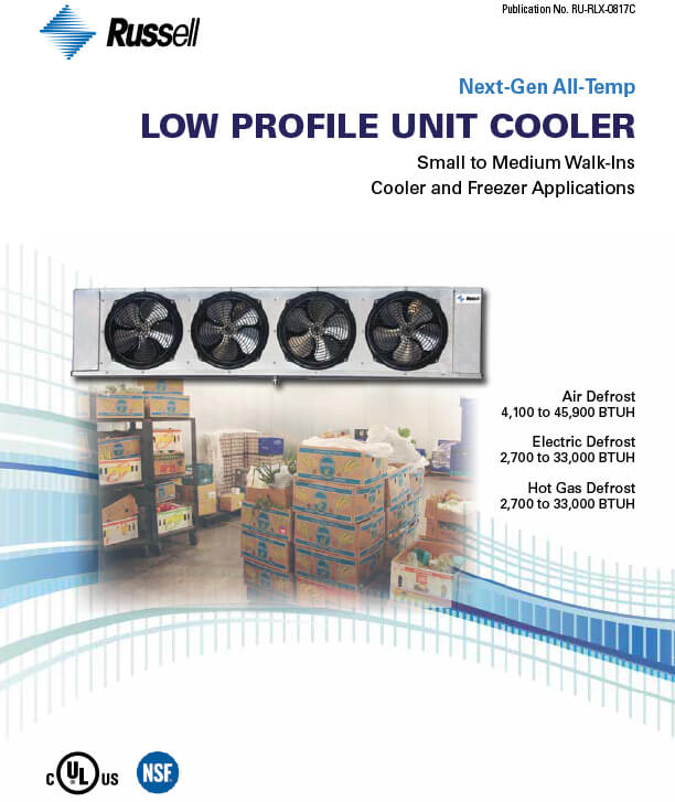Next-Gen All-Temp Low Profile Unit Coolers 2017