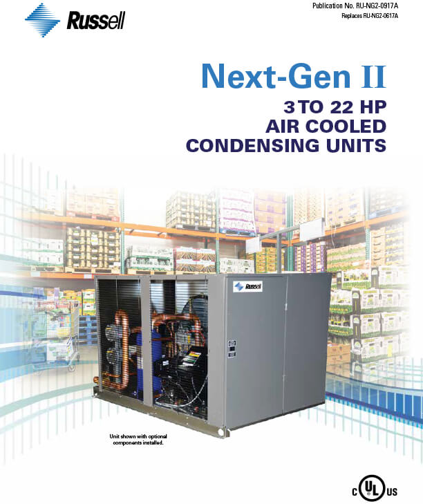 Next-Gen II 3 to 22 HP Condensing Units 2017
