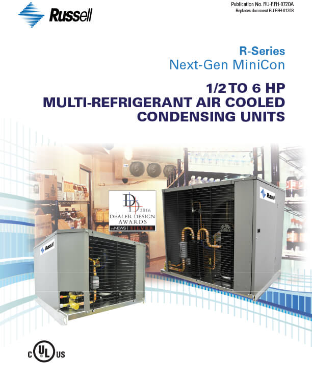 Next-Gen R-Series ½ to 6 HP Condensing Units 2020
