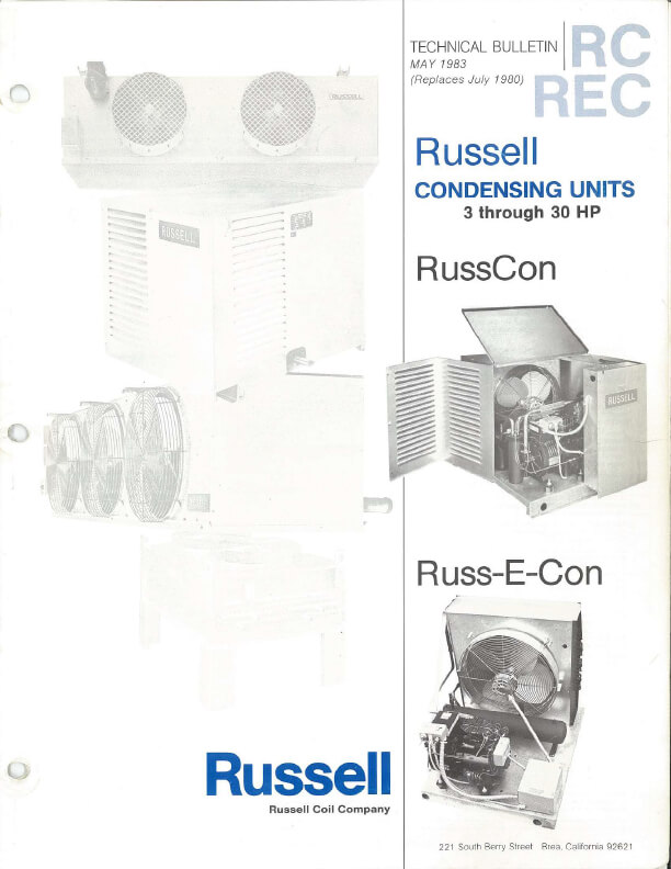 RussCon Russ-E-Con Tech Bulletin 1983