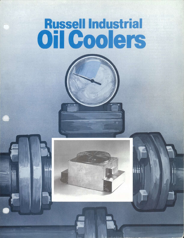 Russell Industrial Oil Coolers 1980s