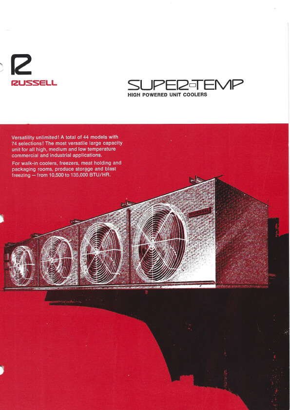 Super-Temp Unit Coolers 1974