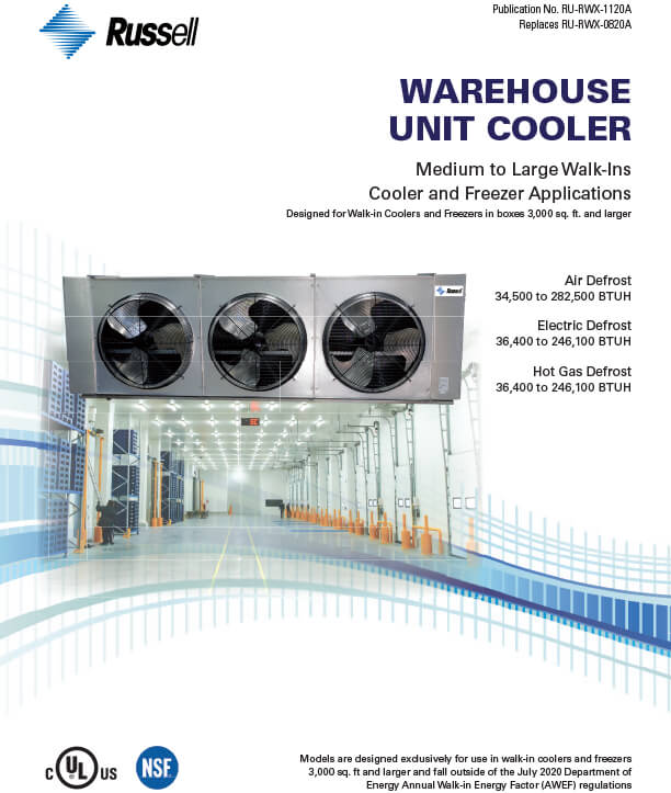 Warehouse Unit Coolers 2020